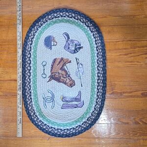 Standardbred horse jute rug